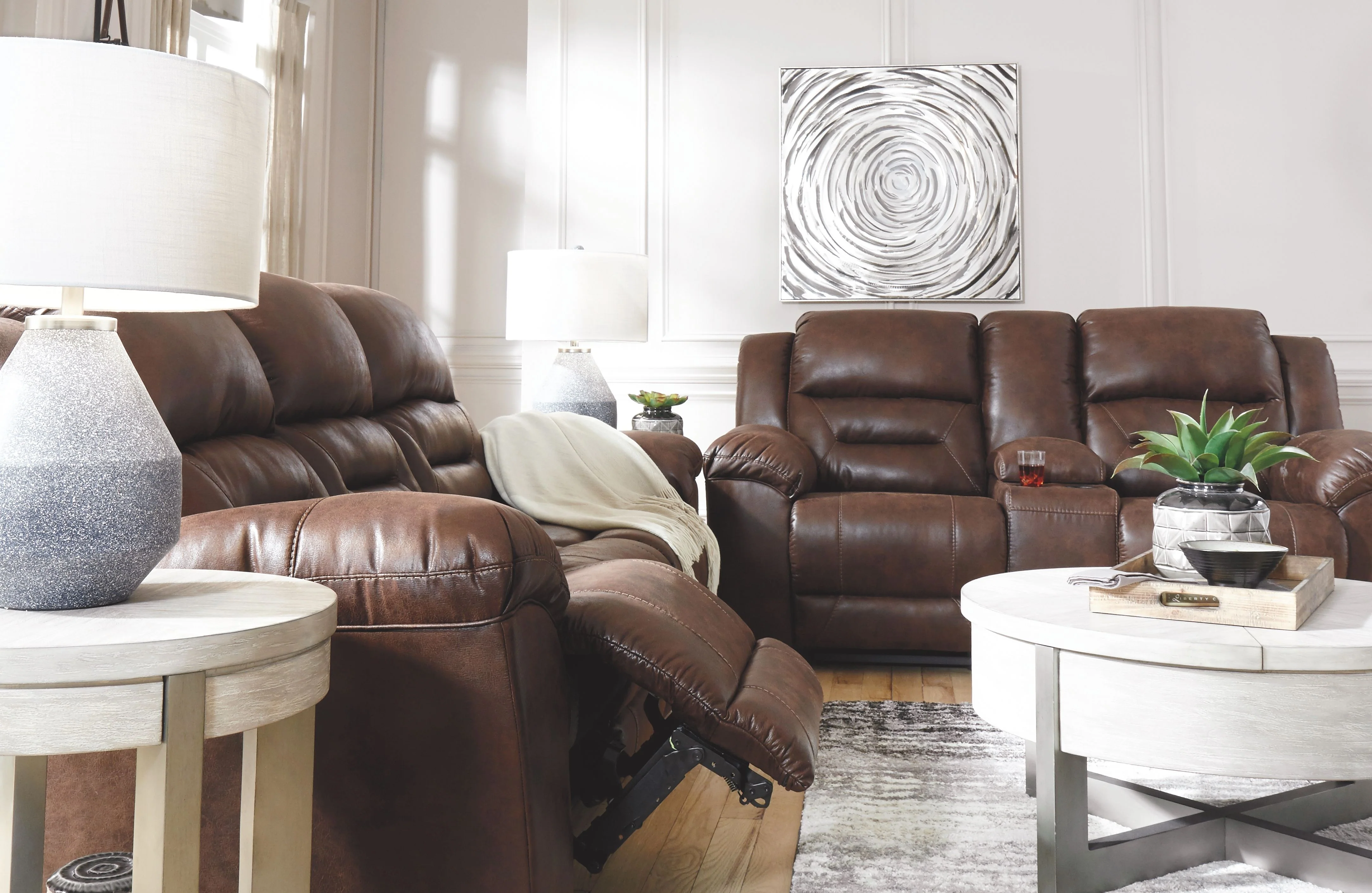 Stoneland - Reclining Living Room Set - Image 8