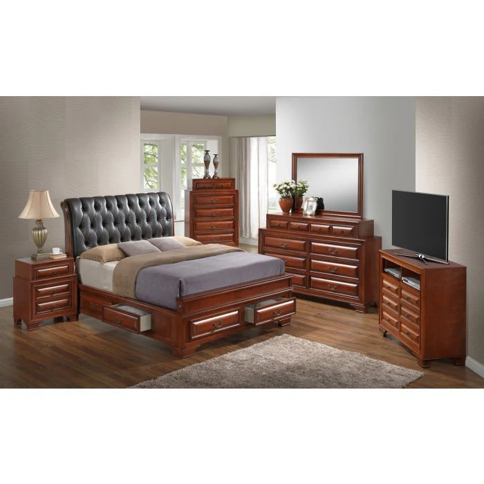 Storage Bed Elegant Transitional - Image 5