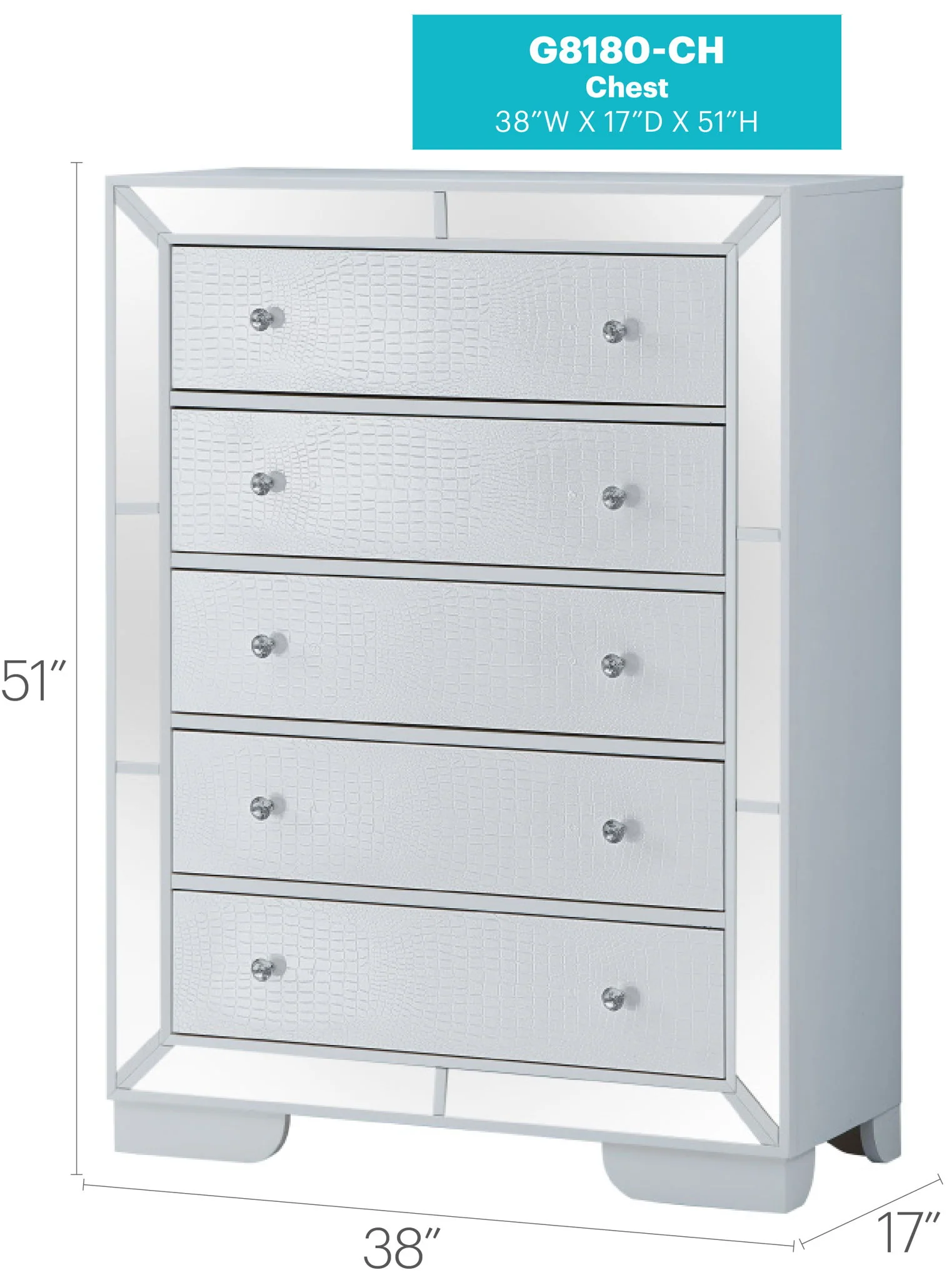 Storage Chest - White - Image 5