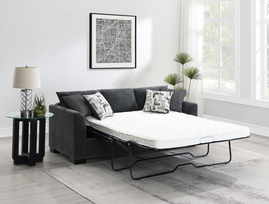 Storey - Upholstered Sleeper Sectional Chaise Sofa - Image 10