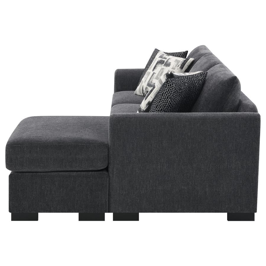 Storey - Upholstered Sleeper Sectional Chaise Sofa - Image 34