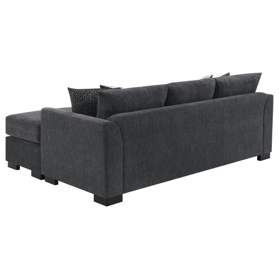 Storey - Upholstered Sleeper Sectional Chaise Sofa - Image 37