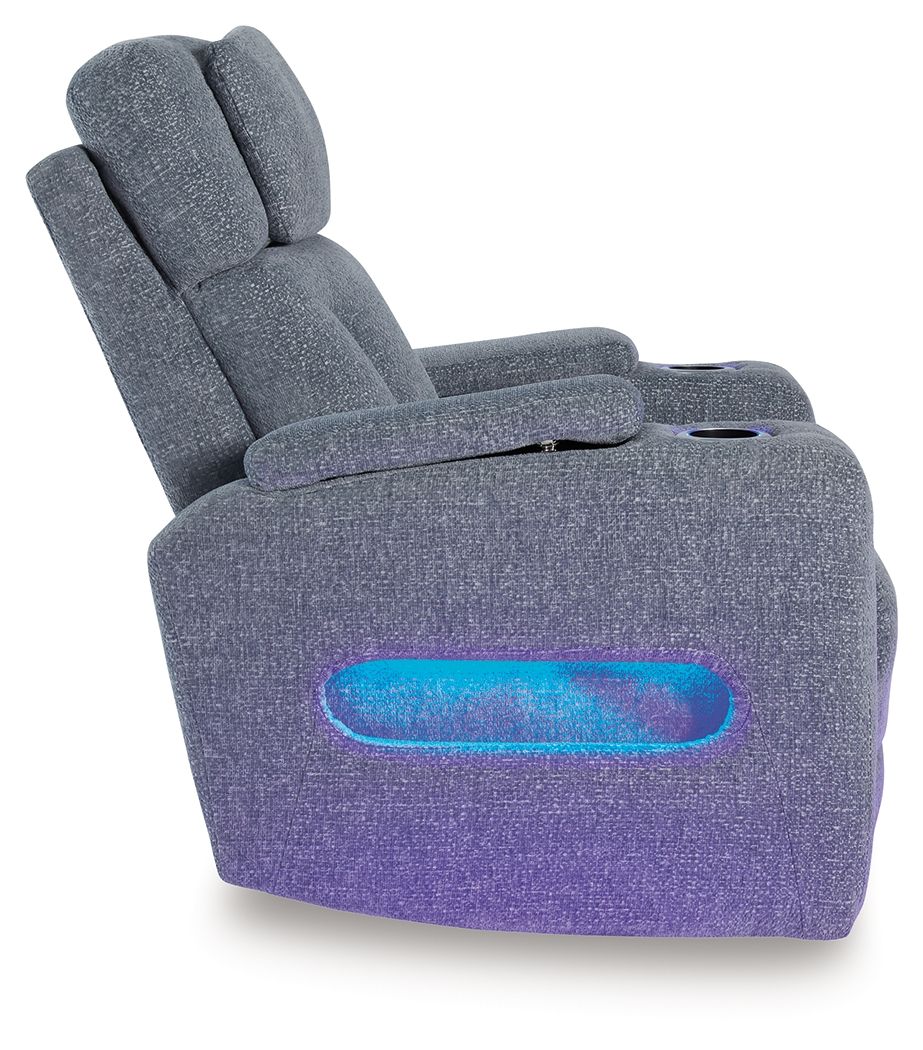 Studio Cave - Power Recliner - Steel - Image 9