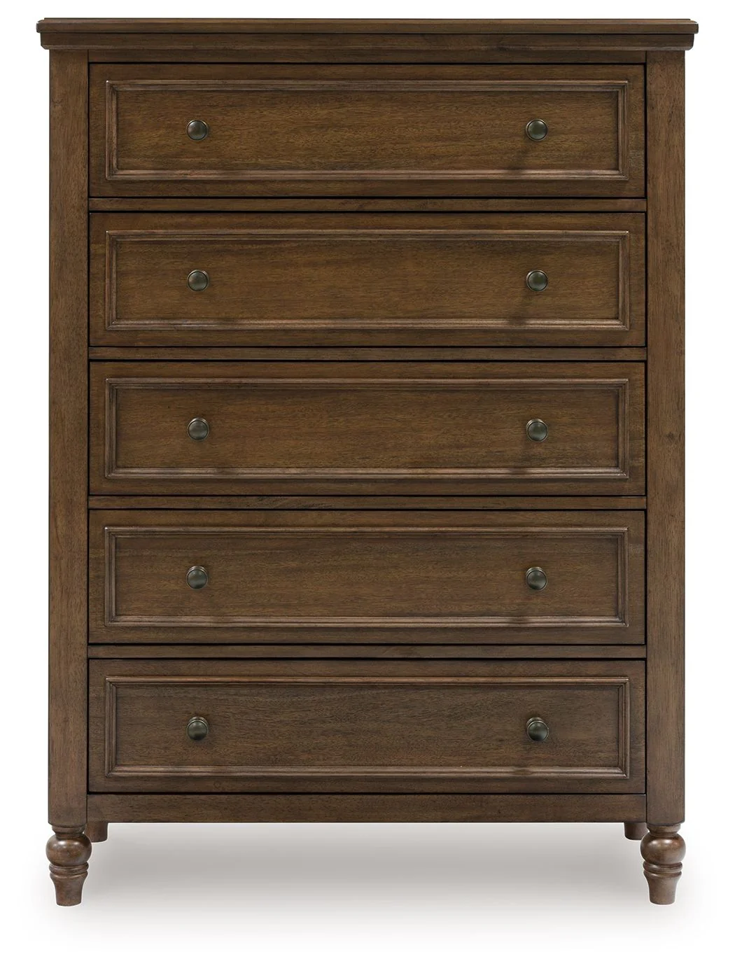 Sturlayne - Five Drawer Chest - Brown - Image 3