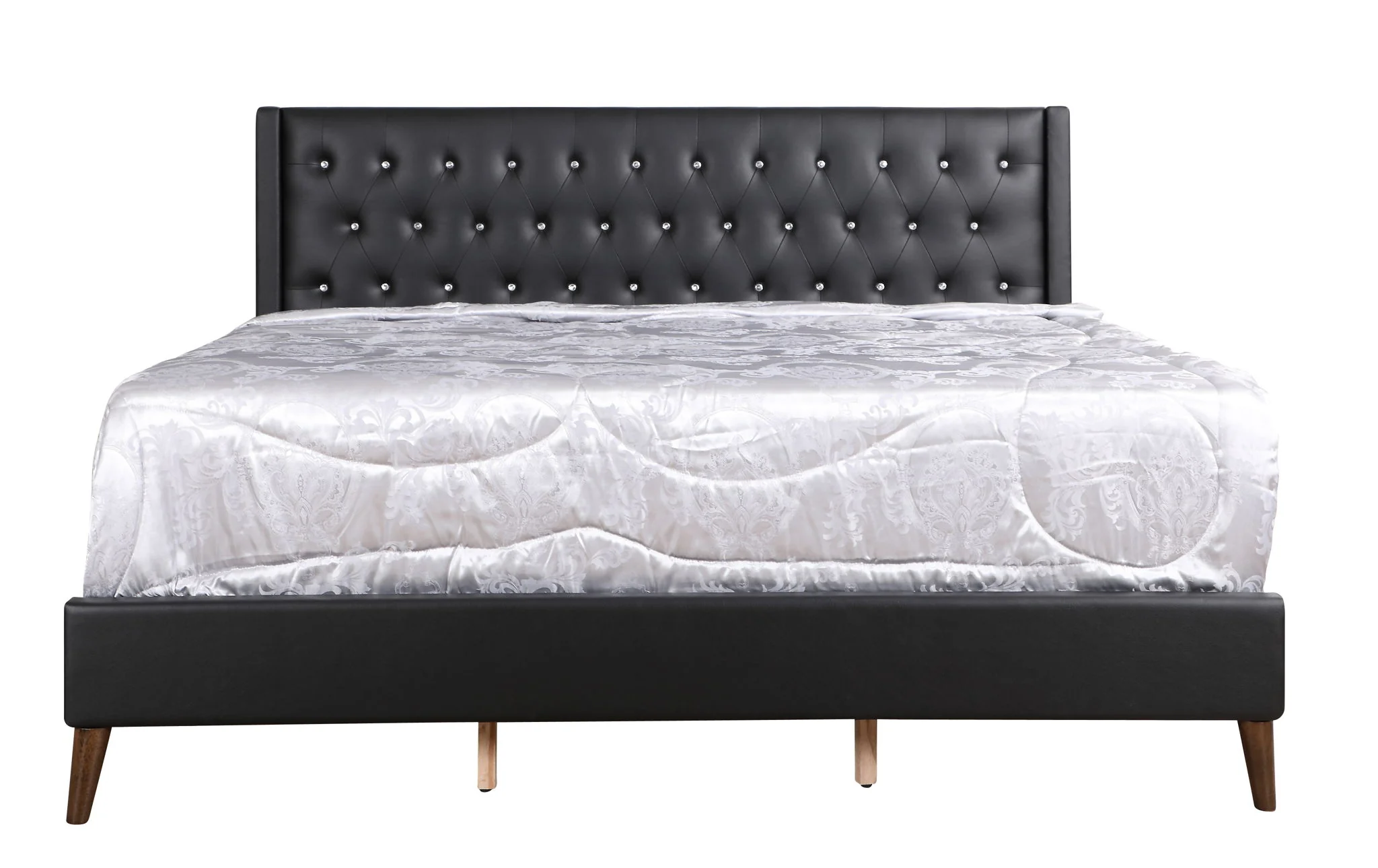Stylish Bed For Spacious Rooms Contemporary - Image 2