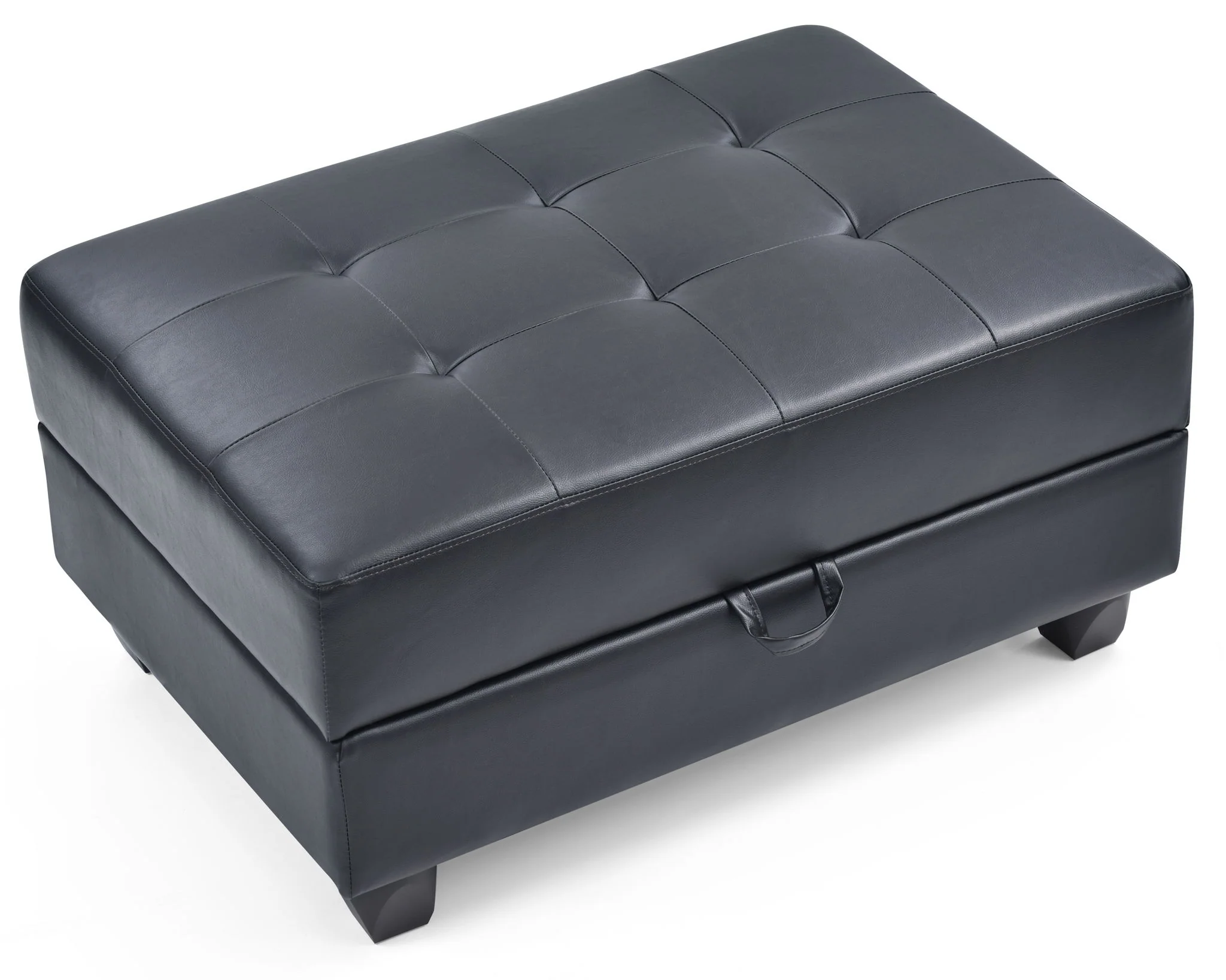 Stylish Storage Contemporary Ottoman - Image 24