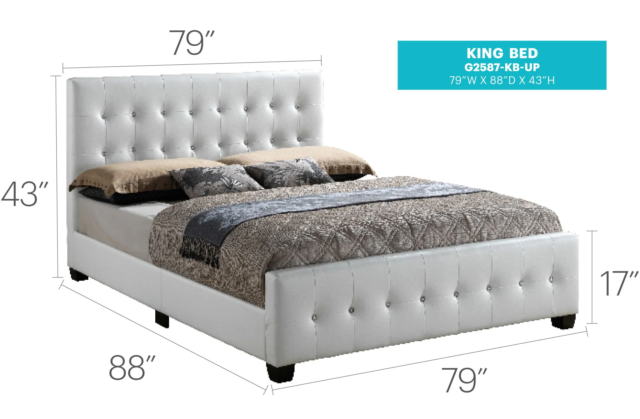 Stylish Transitional Bed - Image 15