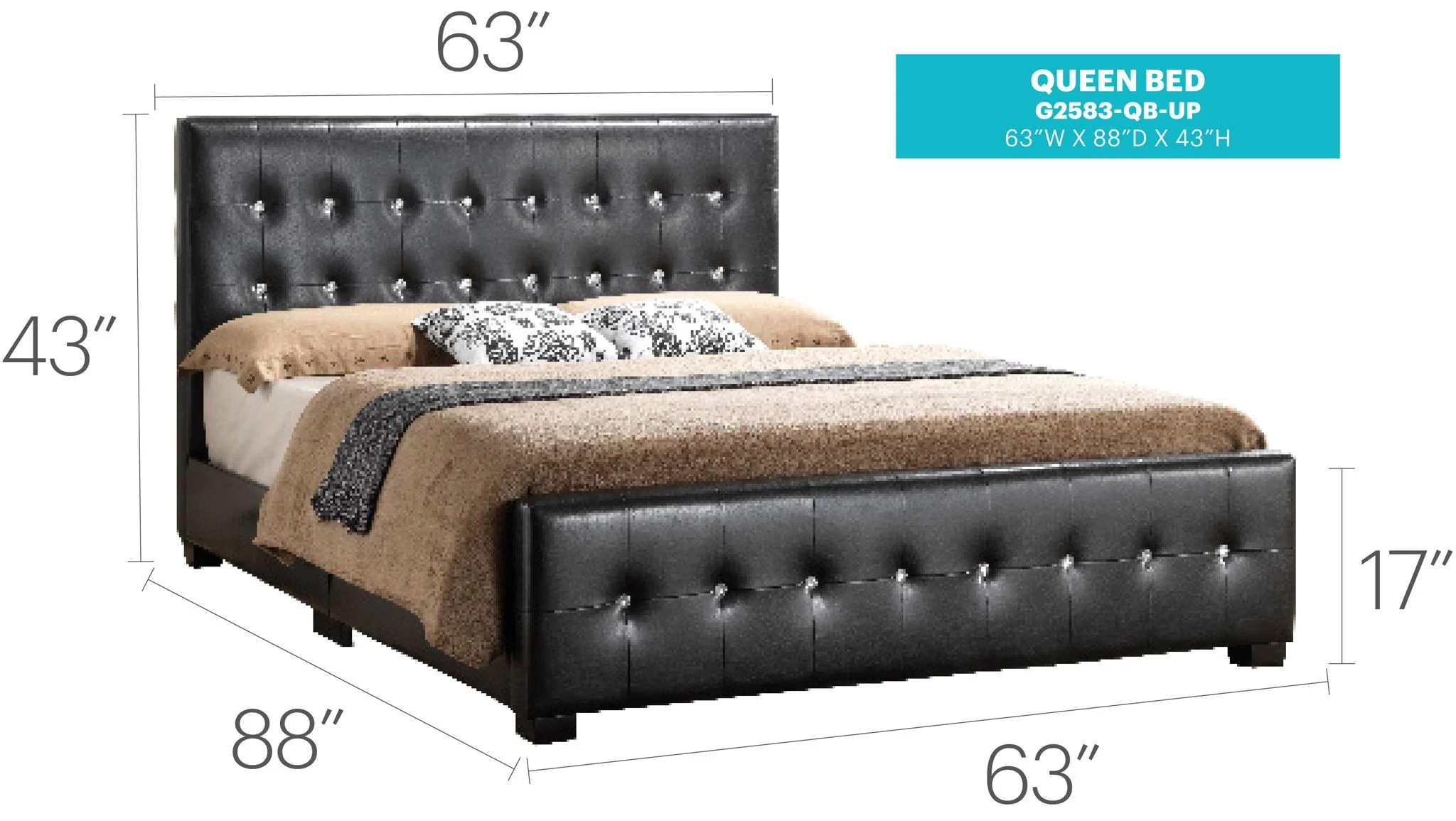 Stylish Transitional Bed - Image 21
