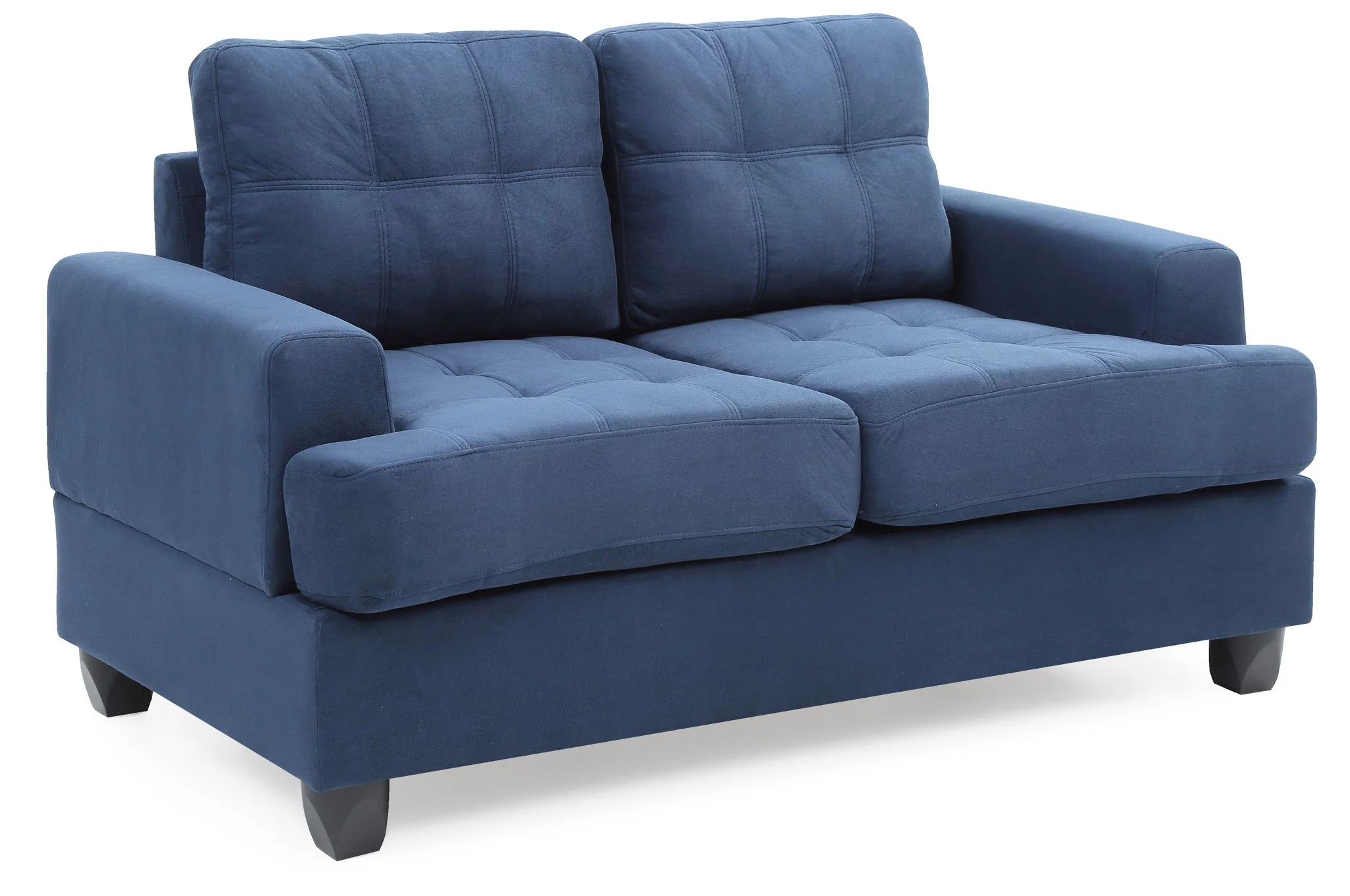 Stylish Transitional Loveseat For Two - Image 7