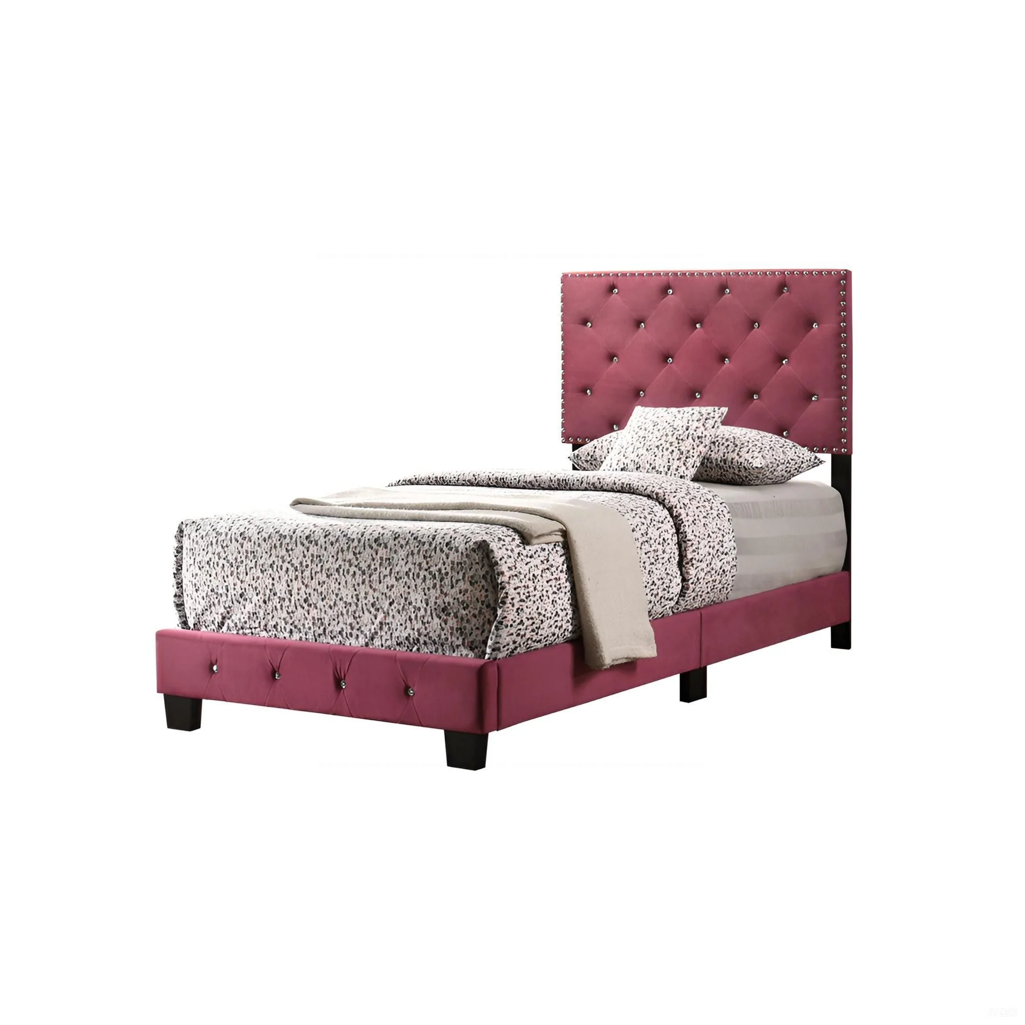 Luxurious Upholstered Bed - Image 4