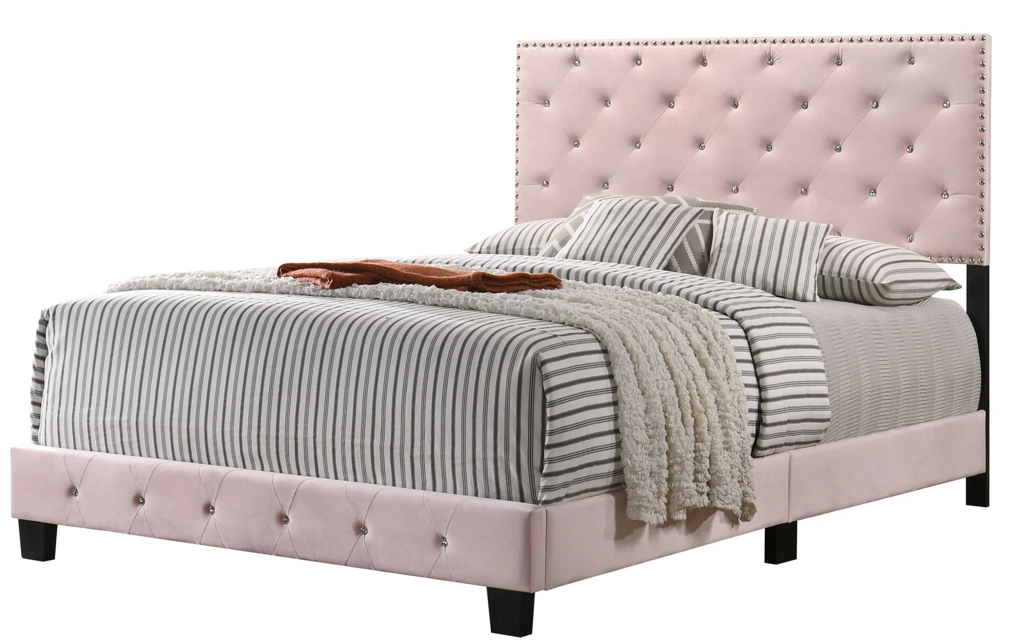 Luxurious Upholstered Bed - Image 53
