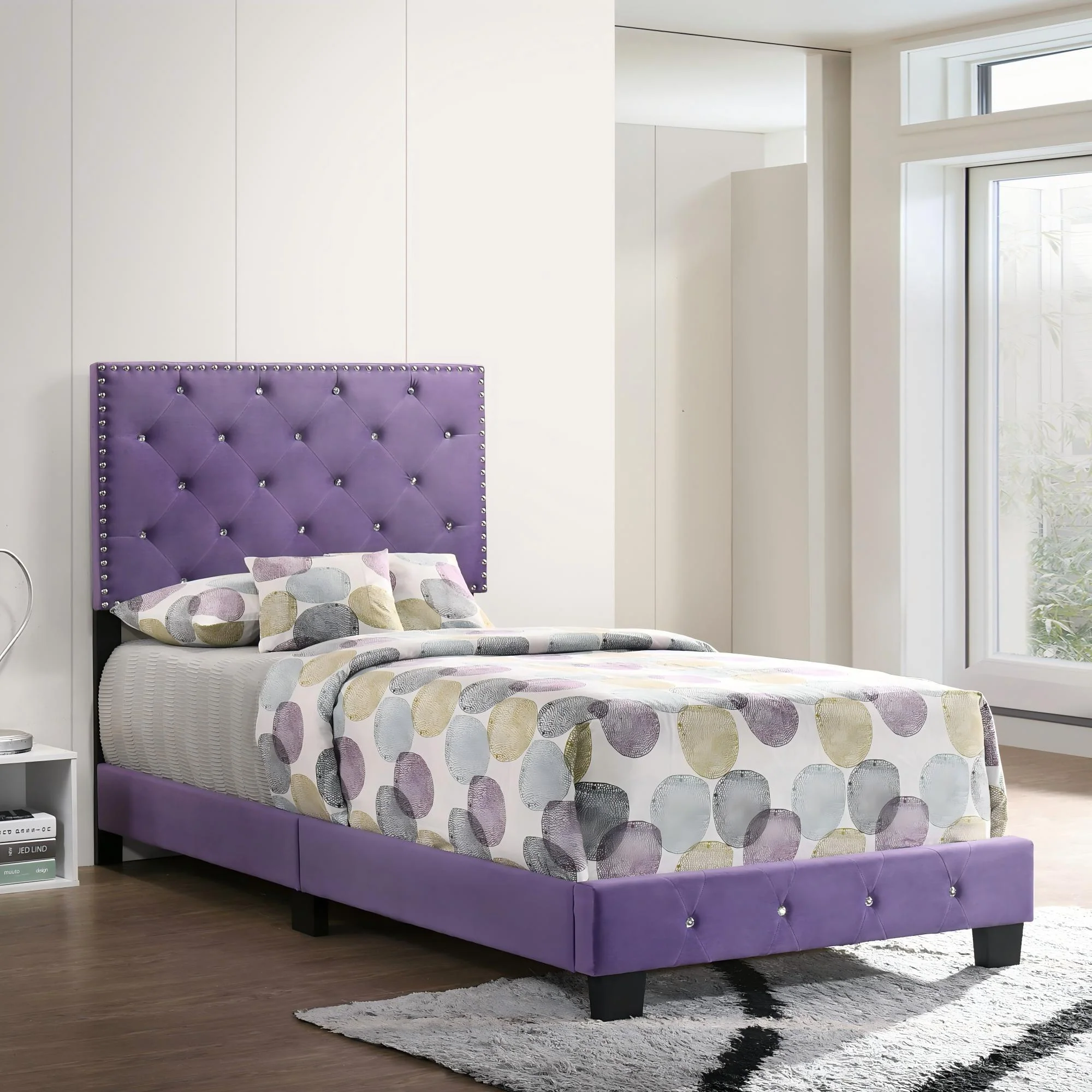 Luxurious Upholstered Bed - Image 86