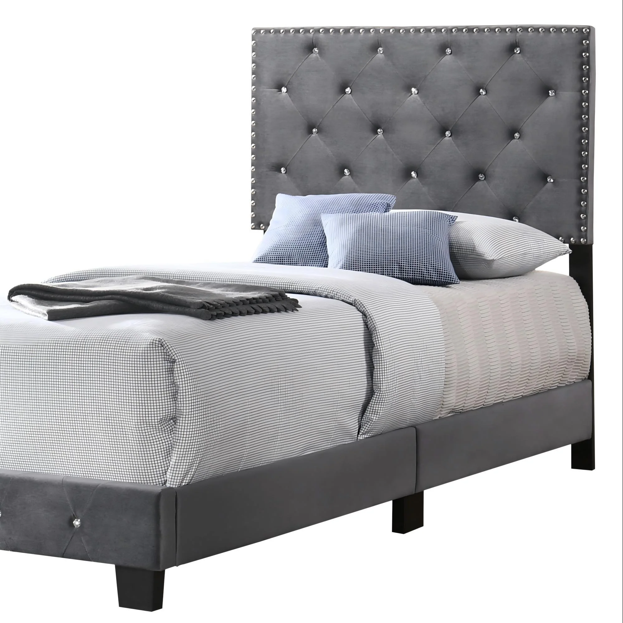 Luxurious Upholstered Bed - Image 95