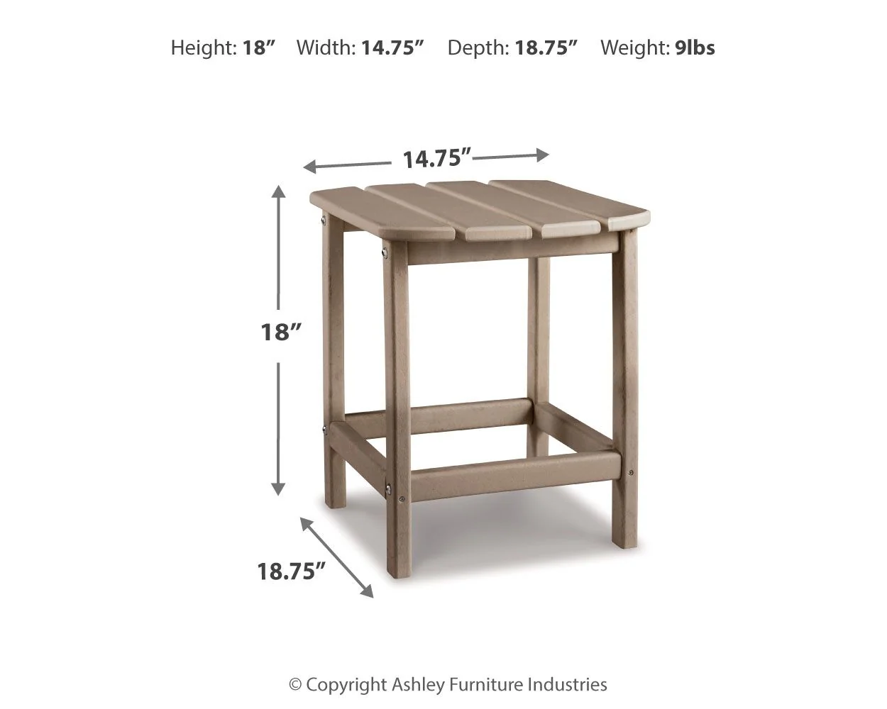 Sundown Treasure - Outdoor End Table - Image 13