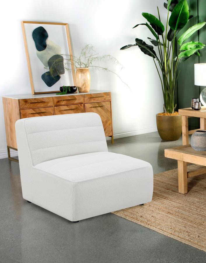 Sunny Upholstered Armless / Corner Chair