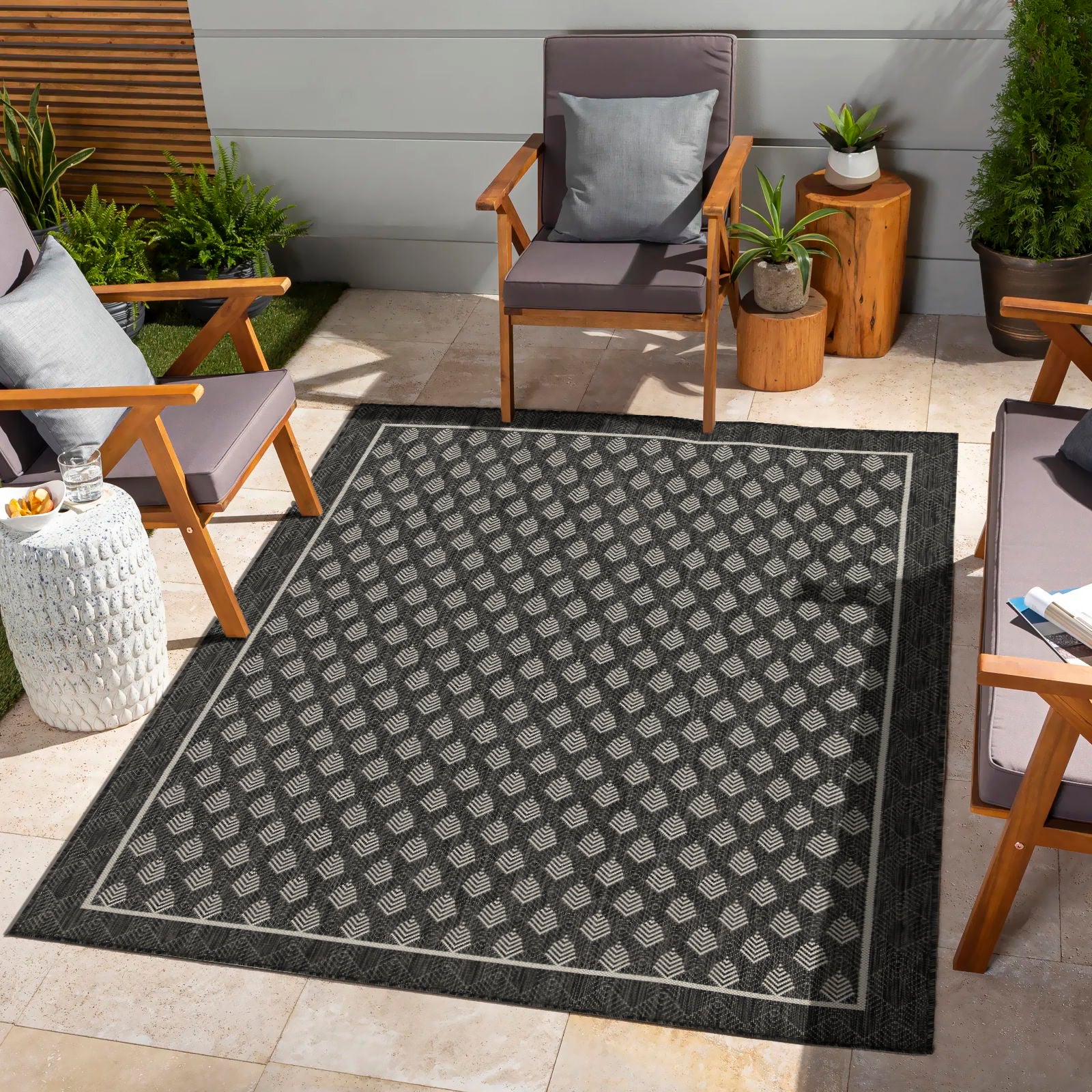 Sunshine - 2'7" X 7'3" Indoor / Outdoor Area Rug Polypropylene - Image 11