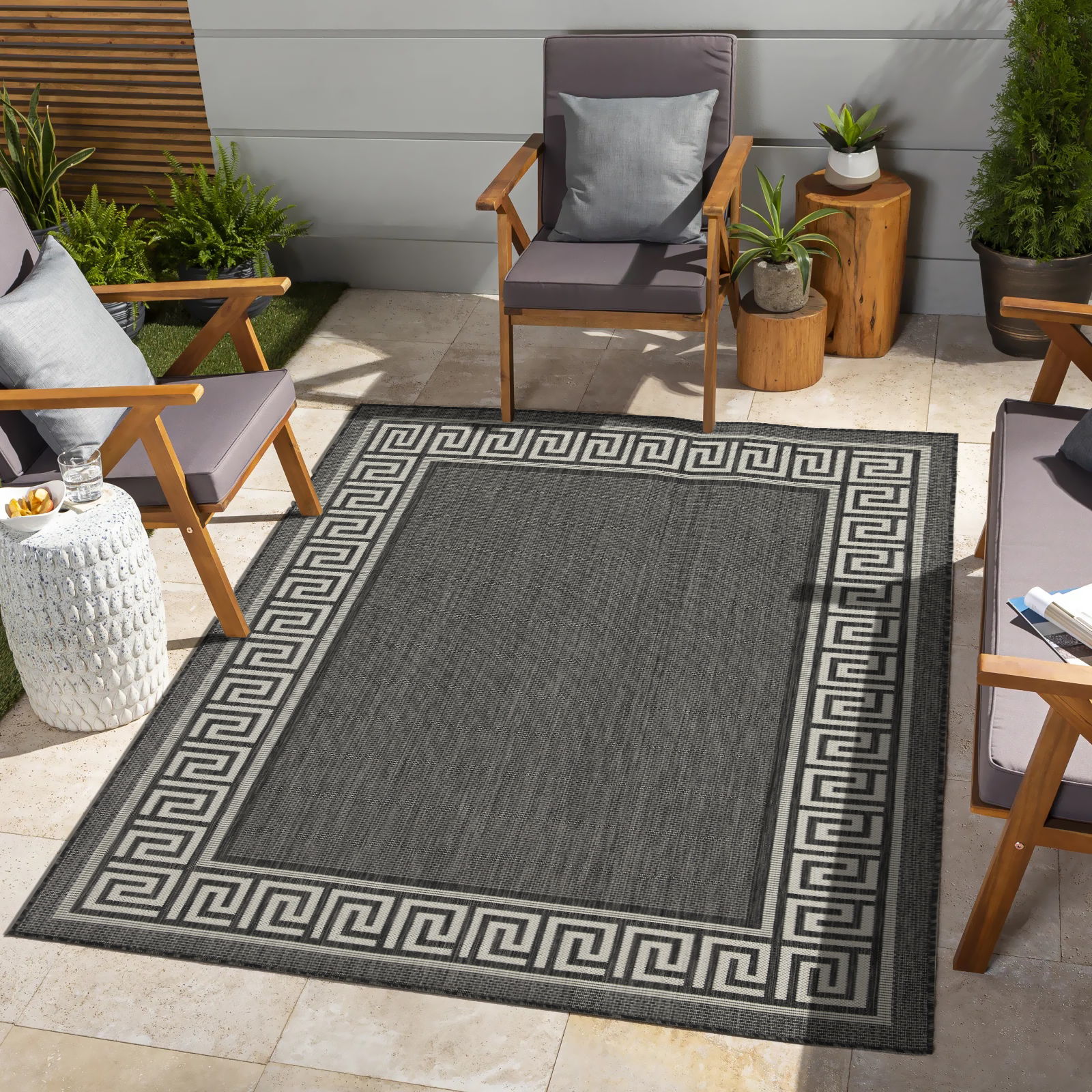 Sunshine - 2'7" X 7'3" Indoor / Outdoor Area Rug - Polypropylene - Image 9