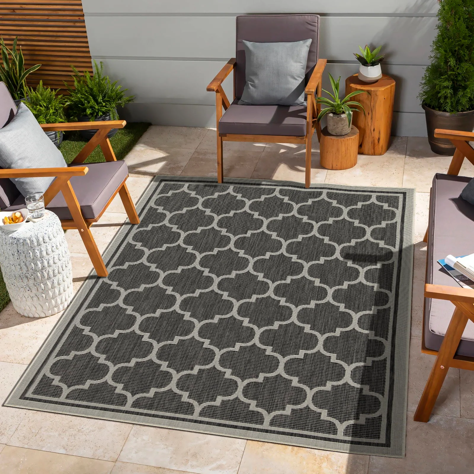 Sunshine - 2'7" X 7'3" Polypropylene Indoor / Outdoor Area Rug - Image 10