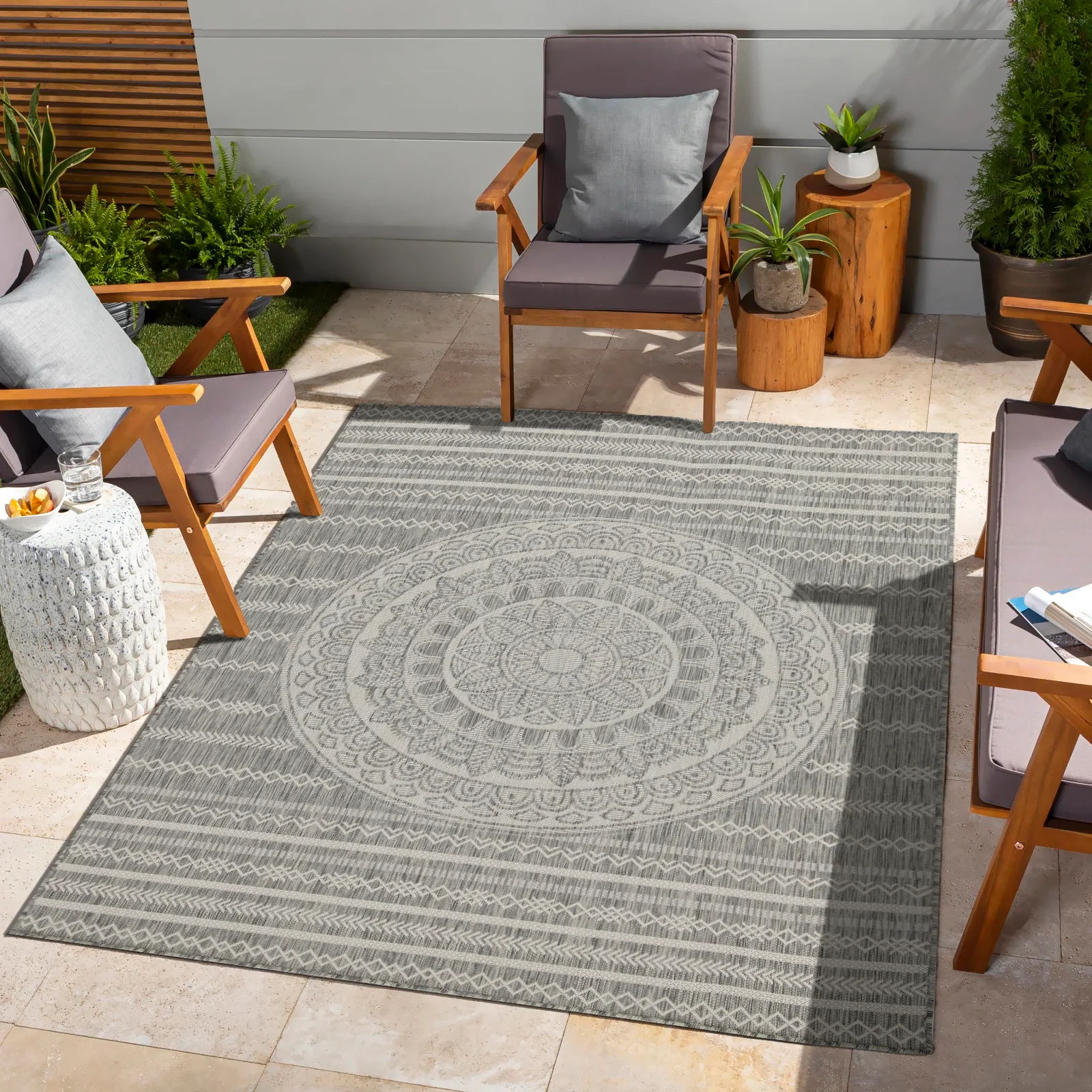 Sunshine - Indoor / Outdoor Area Rug - Polypropylene - Image 3