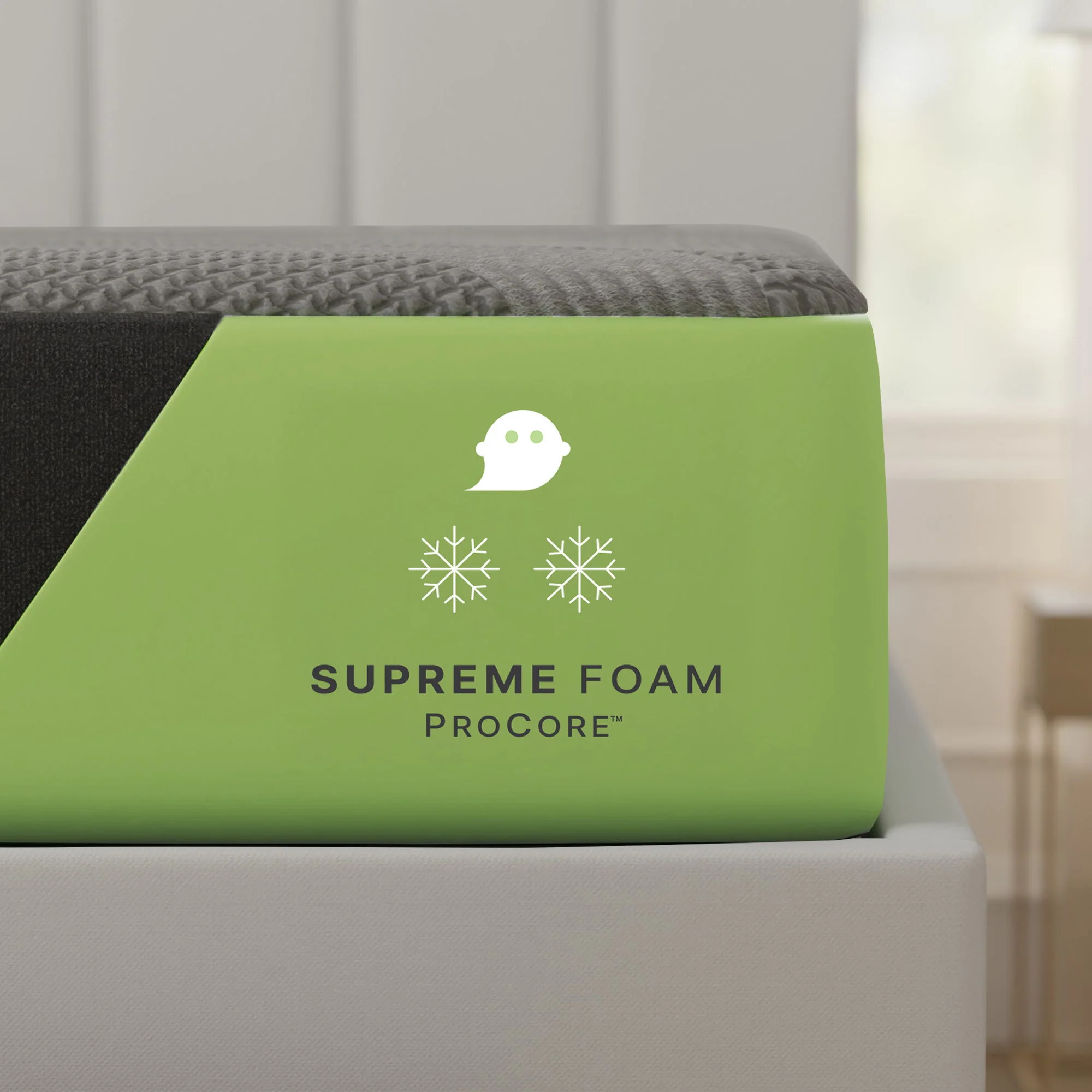 Supreme - 12" Foam Mattress With Procore Technology And Cooling Cover - Image 4