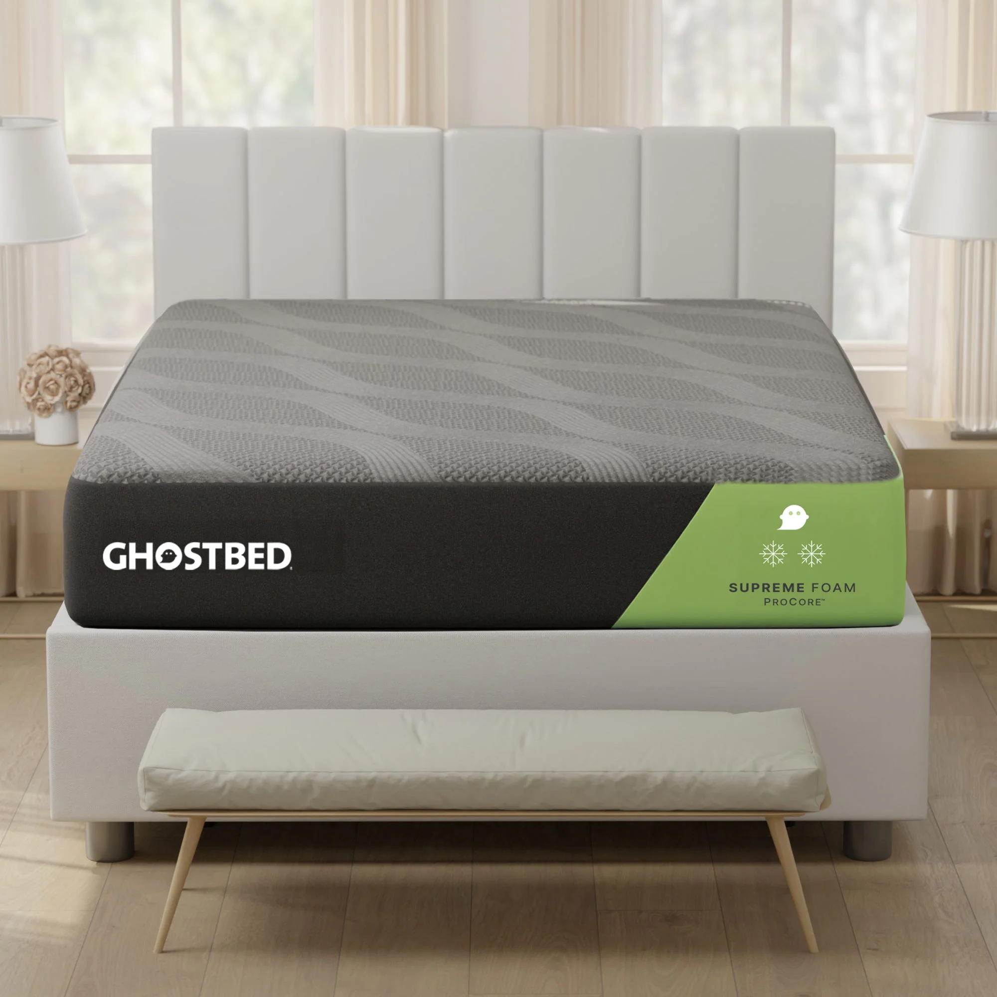 Supreme - 12" Foam Mattress With Procore Technology And Cooling Cover - Image 6
