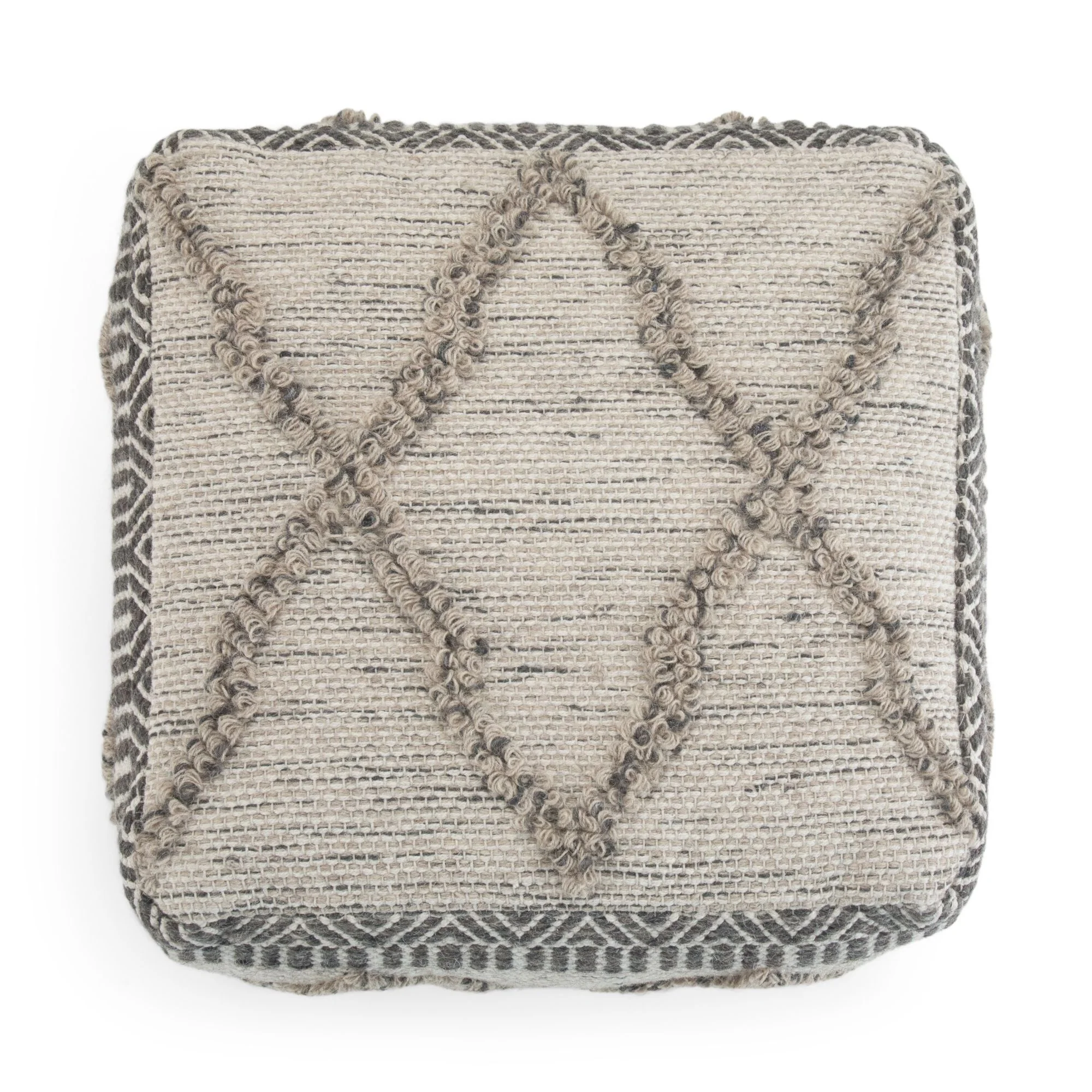 Sweeney - Upholstered Square Pouf - Image 4