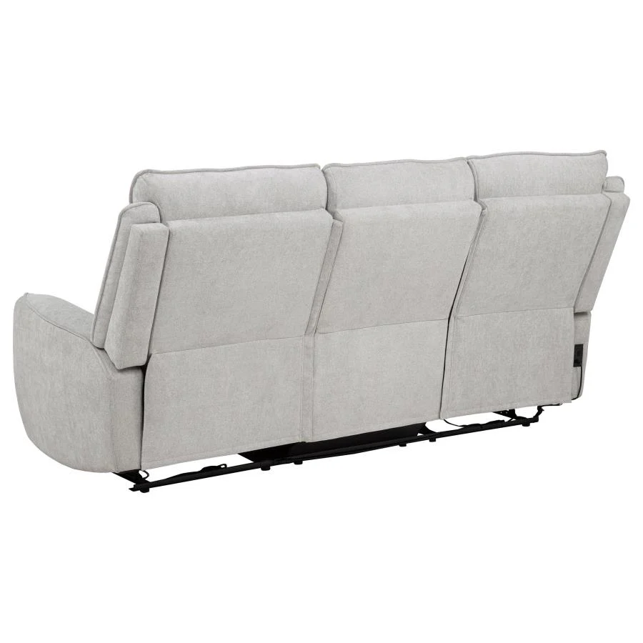 Sylmar - Chenille Power Reclining Sofa Set - Image 11
