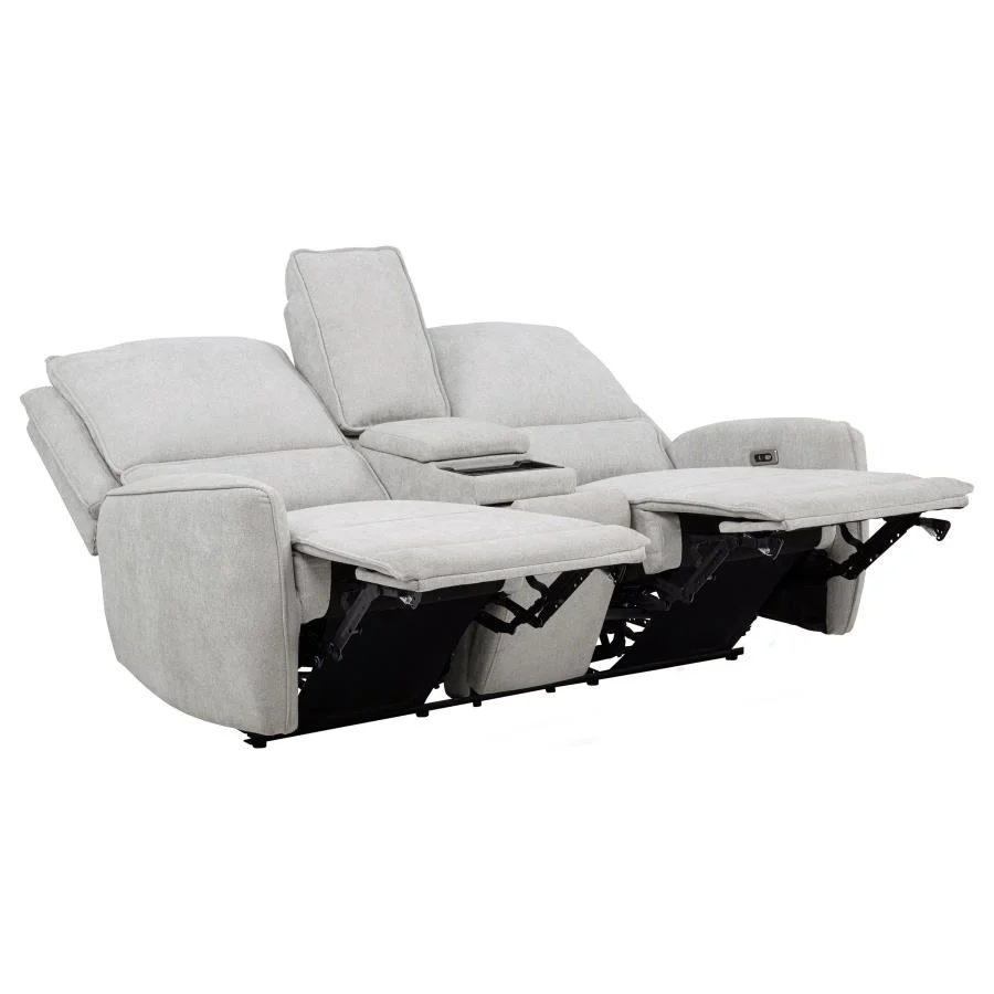 Sylmar - Chenille Power Reclining Sofa Set - Image 16