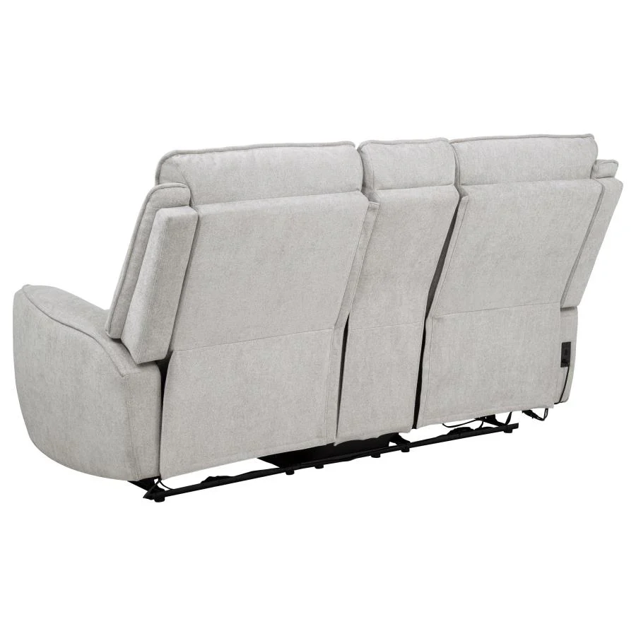 Sylmar - Chenille Power Reclining Sofa Set - Image 19
