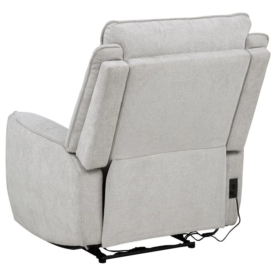 Sylmar - Chenille Upholstered Power Recliner - Image 11