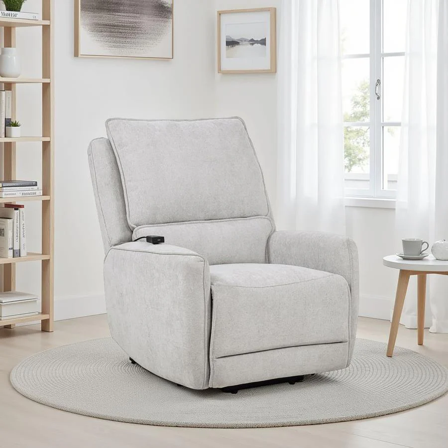 Sylmar - Chenille Upholstered Power Recliner - Image 4