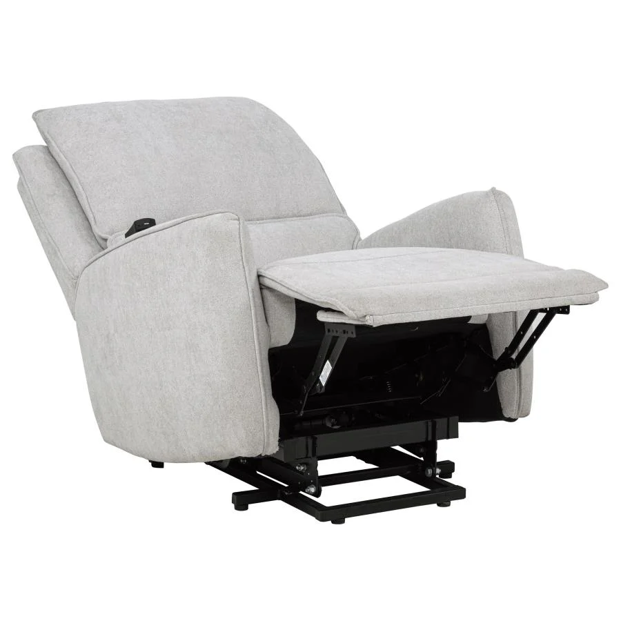 Sylmar - Chenille Upholstered Power Recliner - Image 8