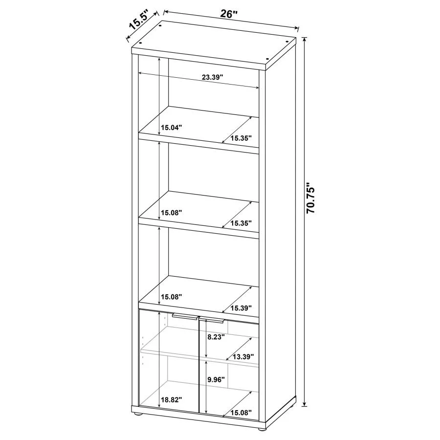 Tabby - 3 Piece TV Entertainment Center - Mango - Image 19