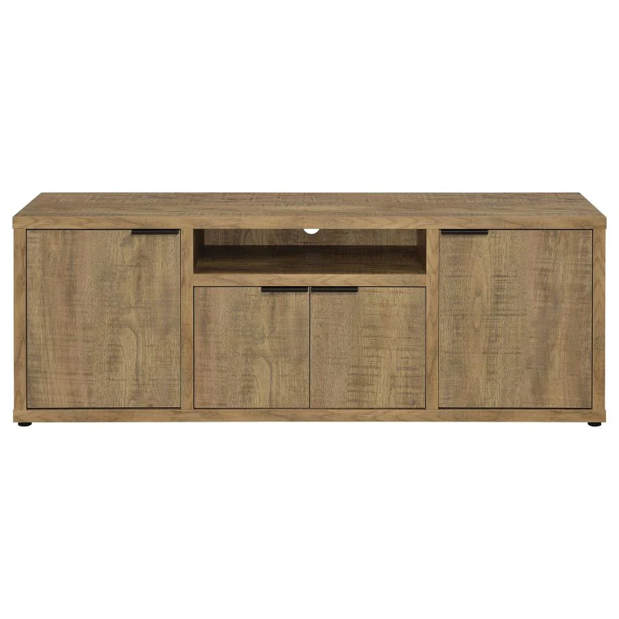Tabby - 4 Door Engineered Wood TV Stand - Mango - Image 4