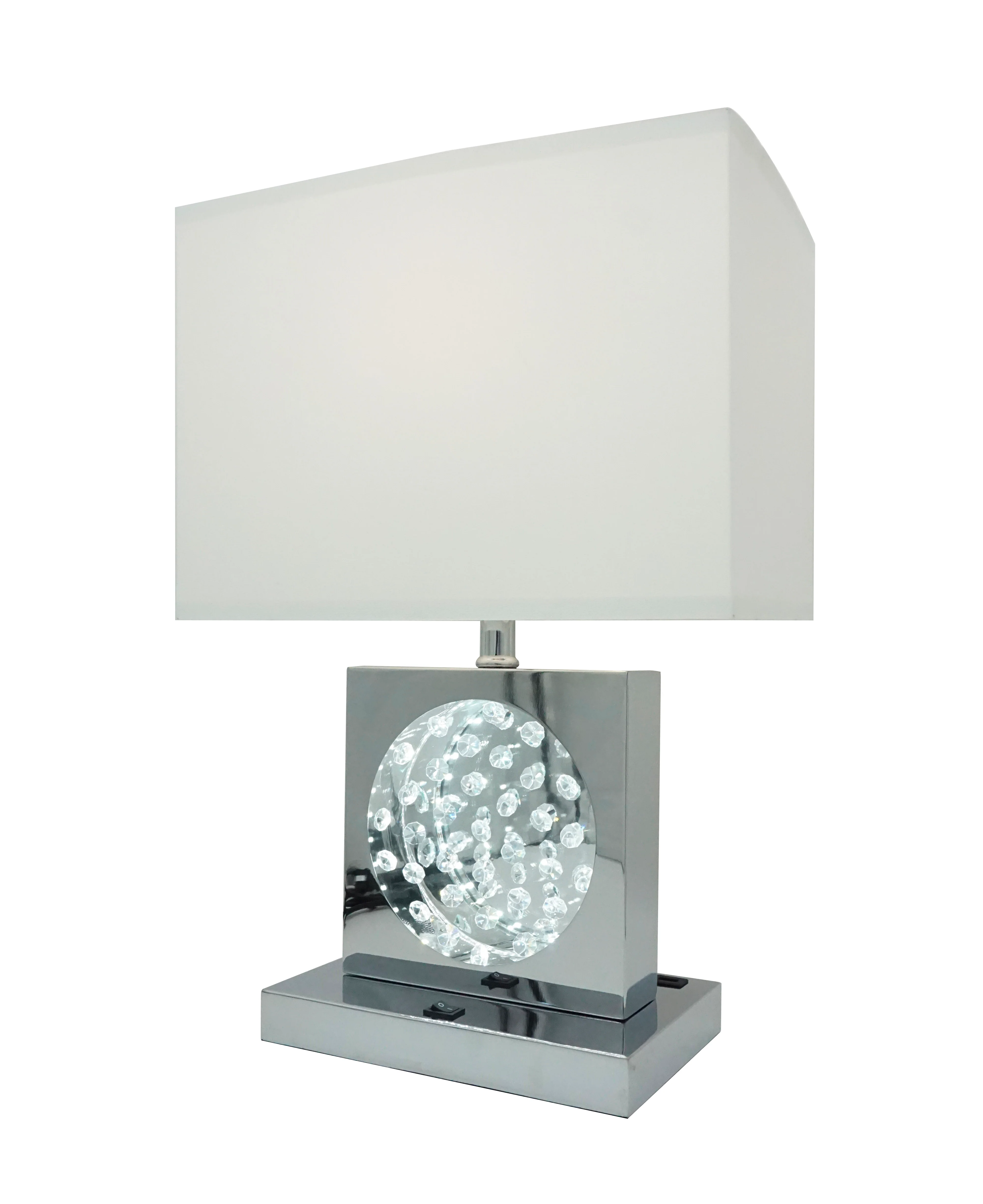 Table Lamp Nickel-Led Accent - Image 5
