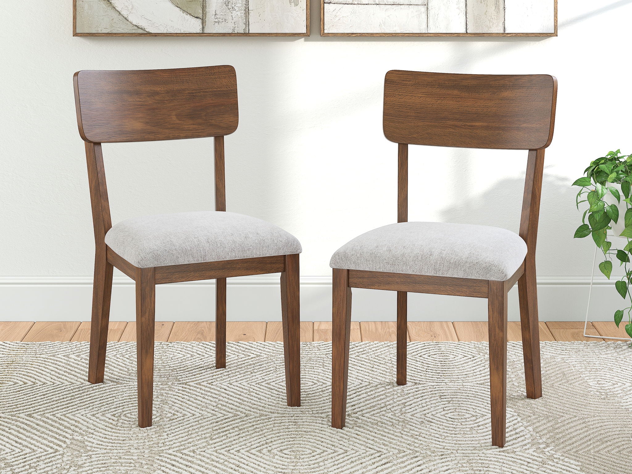 Tameride - Dining Upholstered Side Chair (Set of 2) - Brown - Image 6