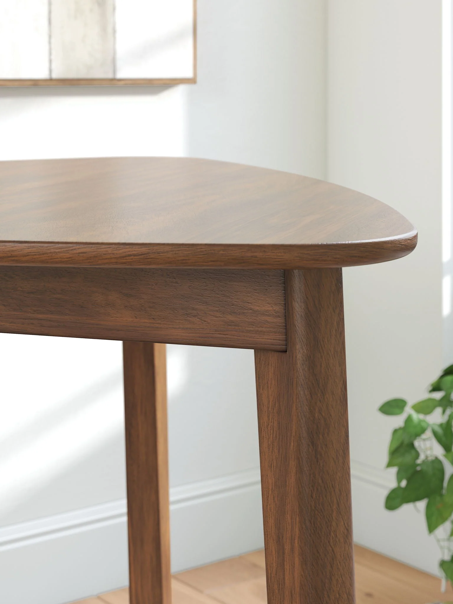 Tameride - Triangle Dining Room Table - Brown - Image 4