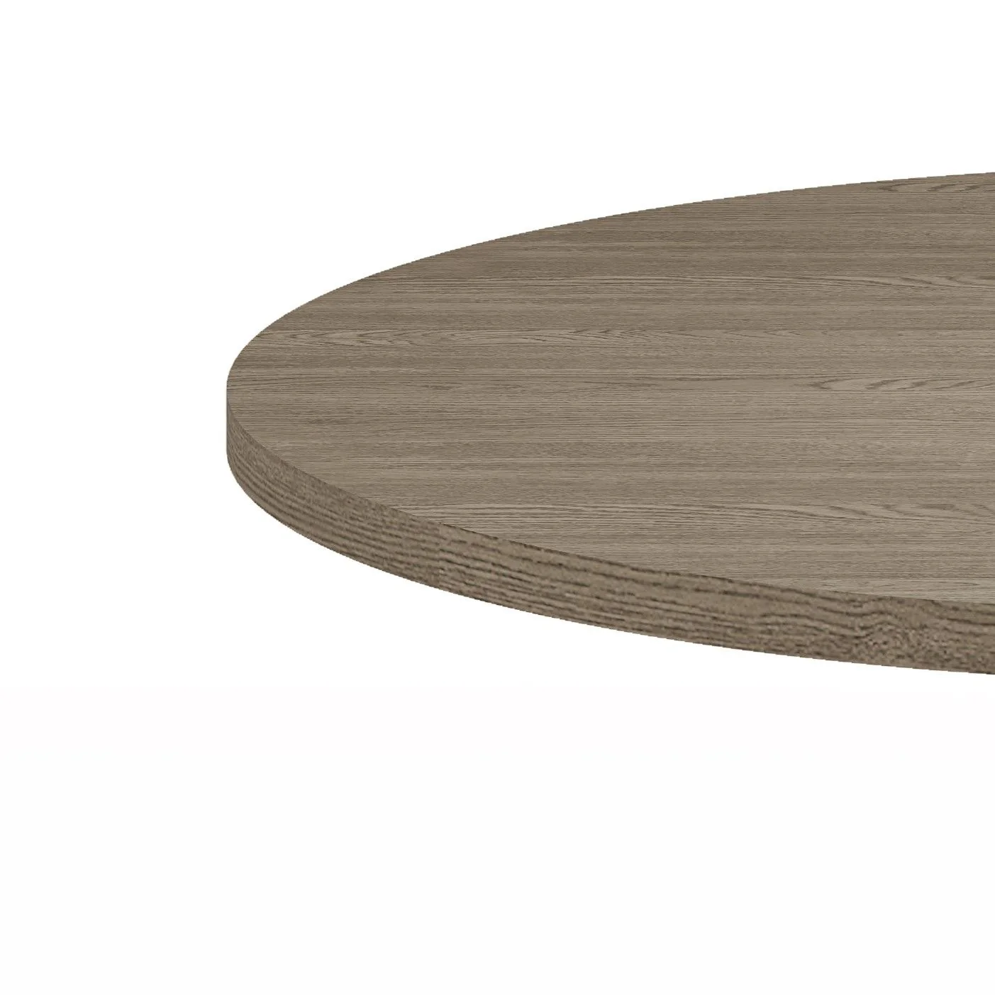 Tannen - Round 5 Piece Dining Table (Set of 5) - White And Gray - Image 2