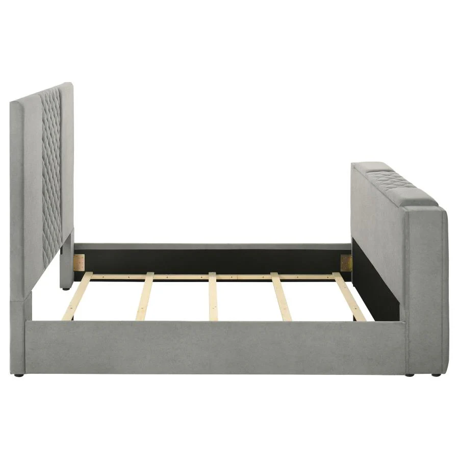 Tara - Upholstered Panel TV Bed - Image 15