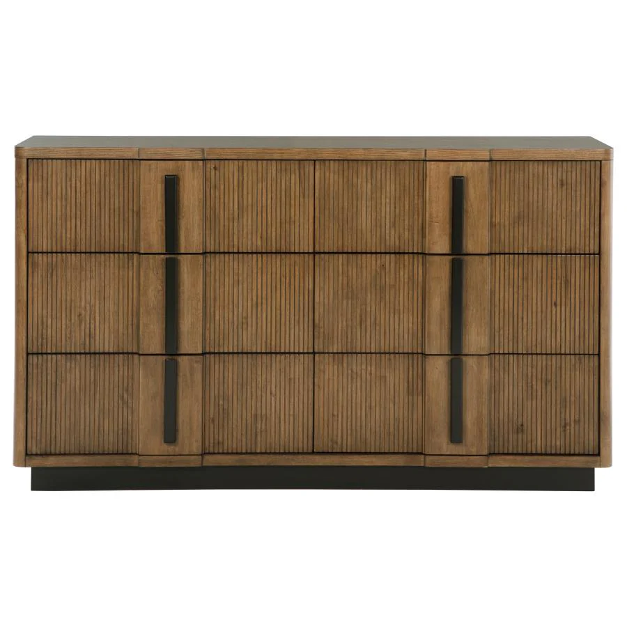 Terrace - 6-Drawer Dresser Cabinet - Ash Brown - Image 3