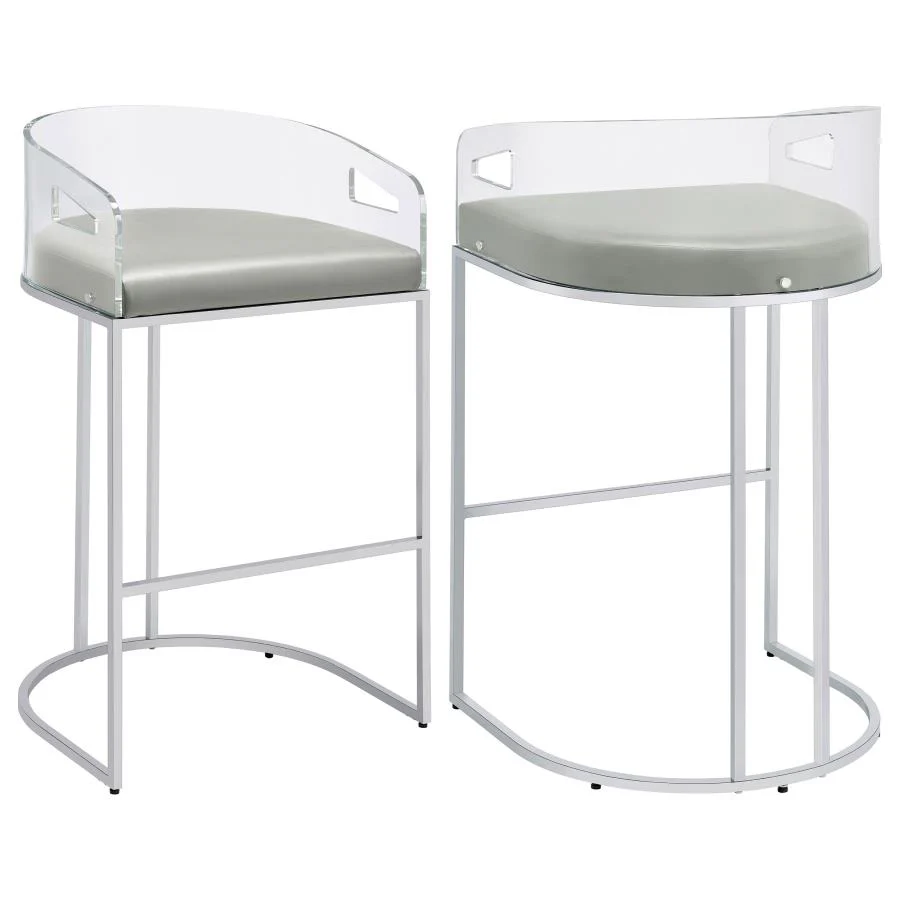 Thermosolis - Clear Acrylic Chair (Set of 2) - Image 2