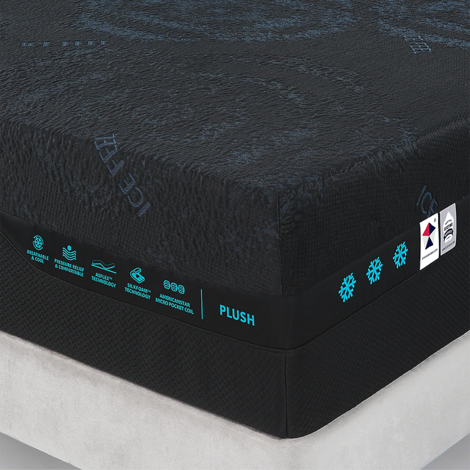 TIFFANY ULTRA PLUSH 14" HYBRID MATTRESS - Image 3