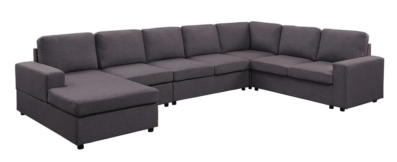 Tifton - 7 Seat Reversible Modular Sectional Sofa Chaise - Image 6