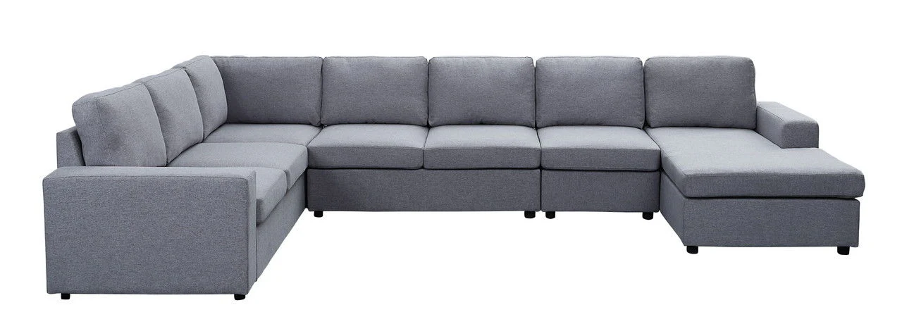 Tifton - 7 Seat Reversible Modular Sectional Sofa Chaise - Image 9