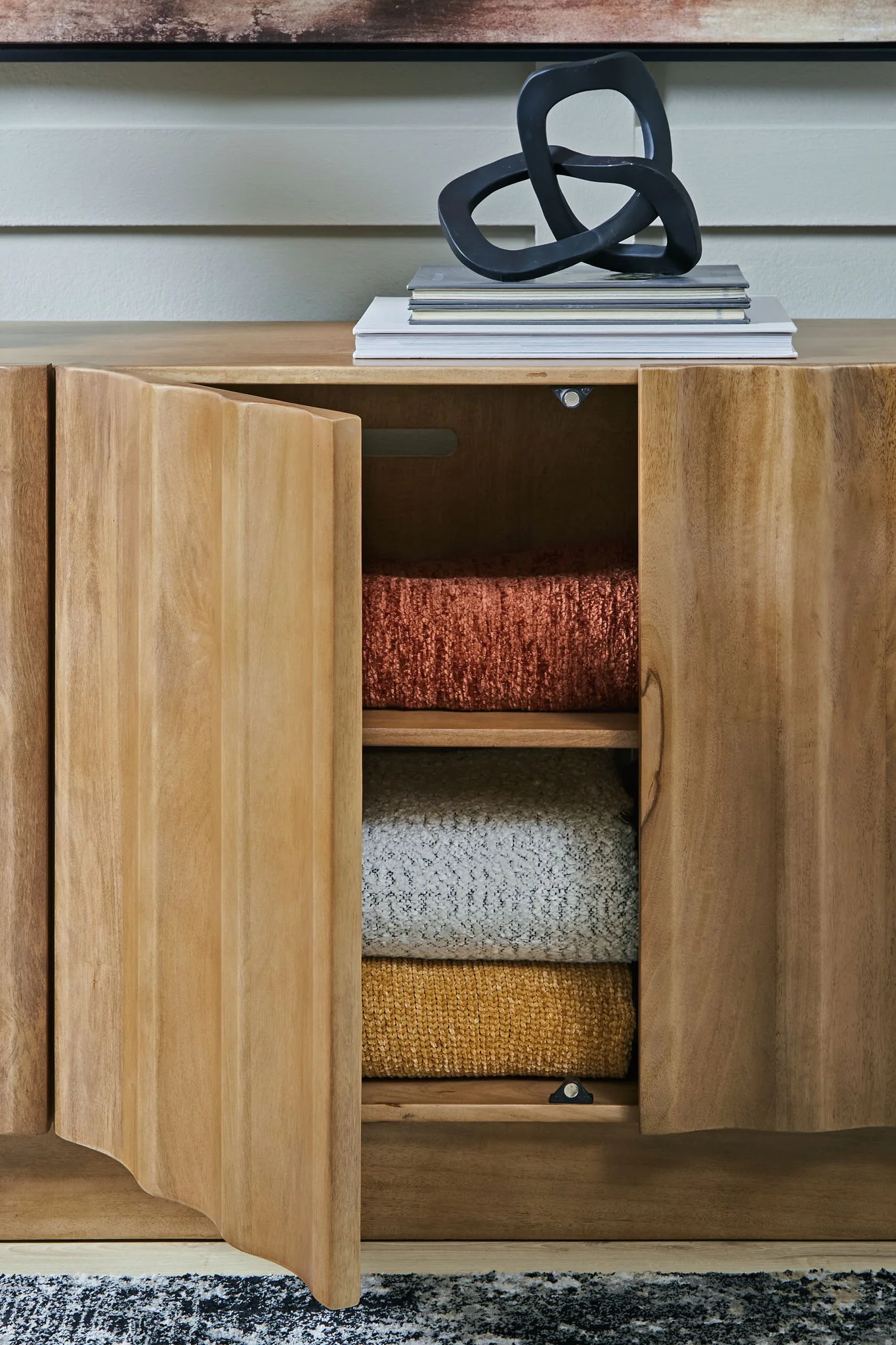 Timkins - Accent Cabinet - White Washed - Image 3