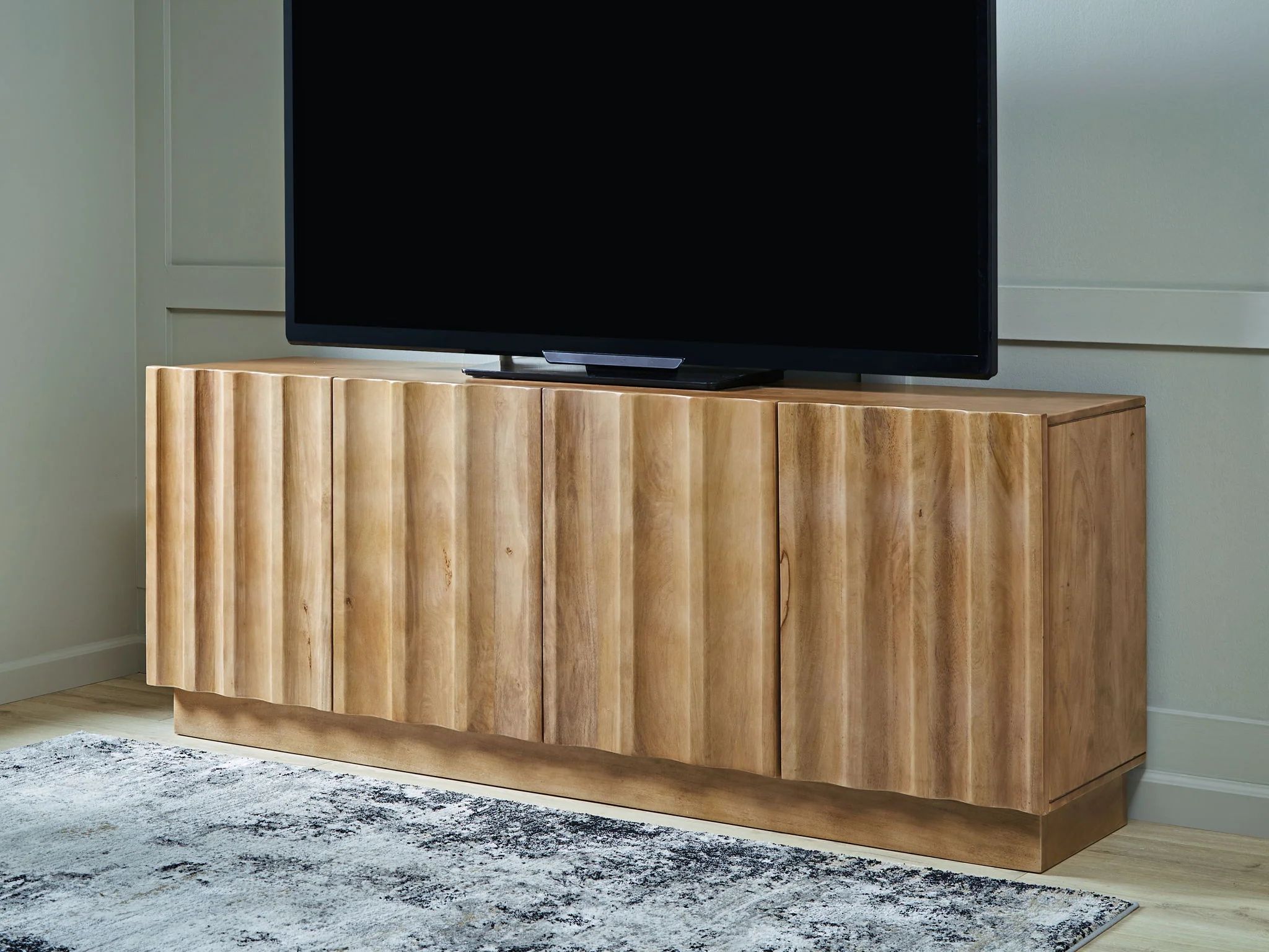 Timkins - Accent Cabinet - White Washed - Image 4