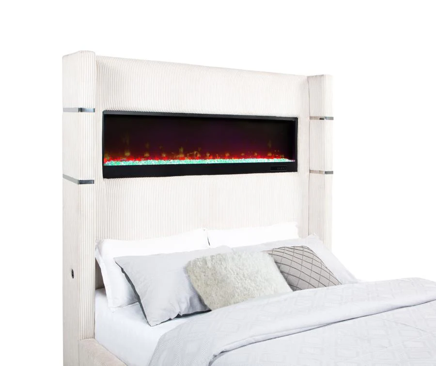 Tisdall - Upholstered Fireplace Bed - Image 62