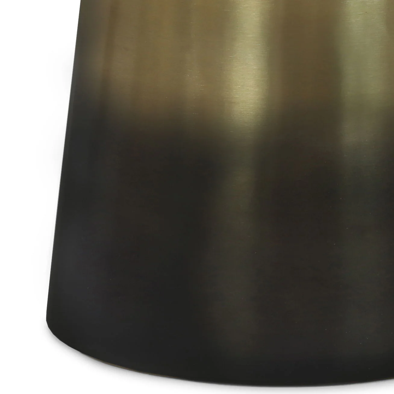 Toby - Metal Accent Table - Gold / Black Ombre - Image 3