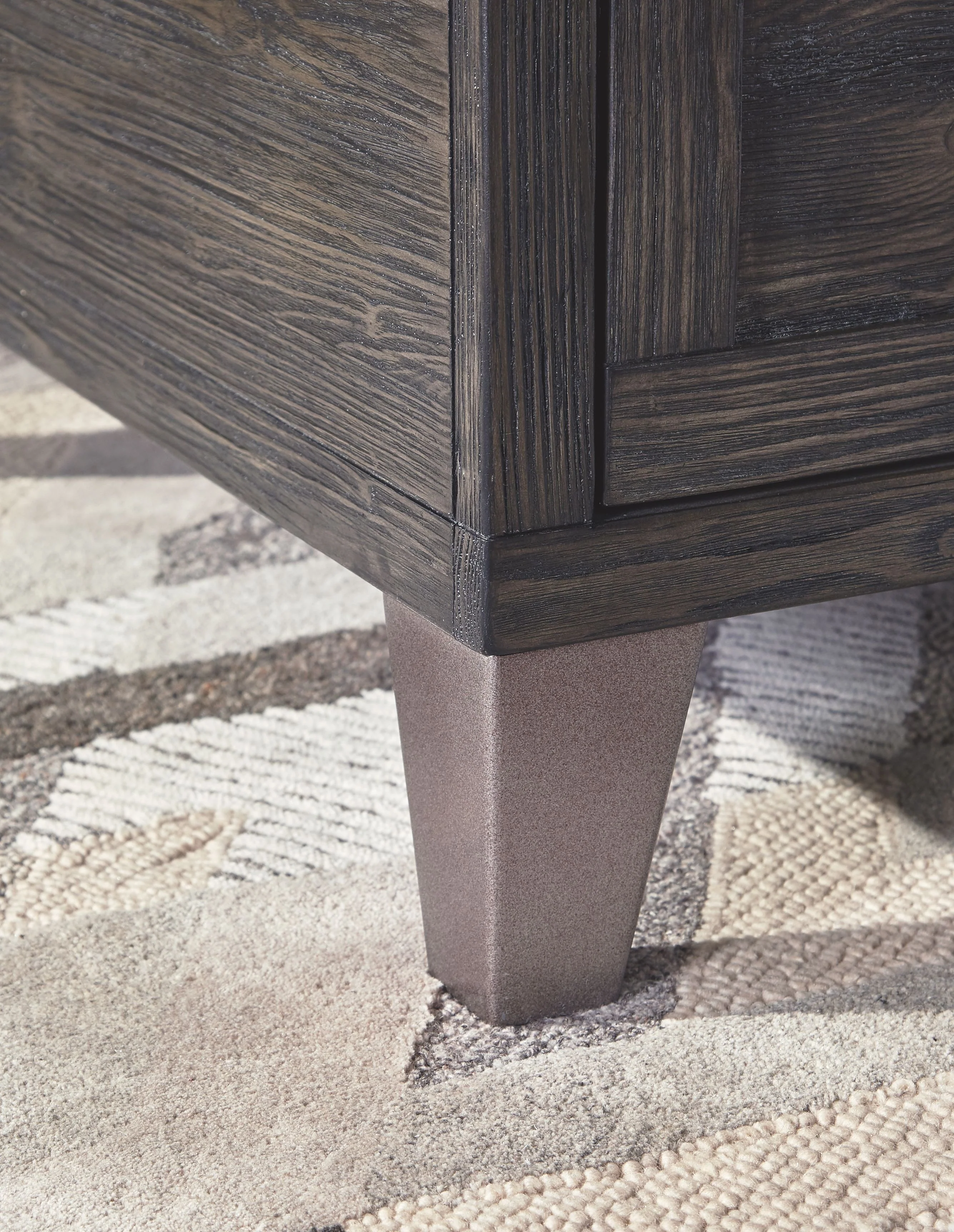 Todoe - Lift Top Cocktail Table - Dark Gray - Image 14