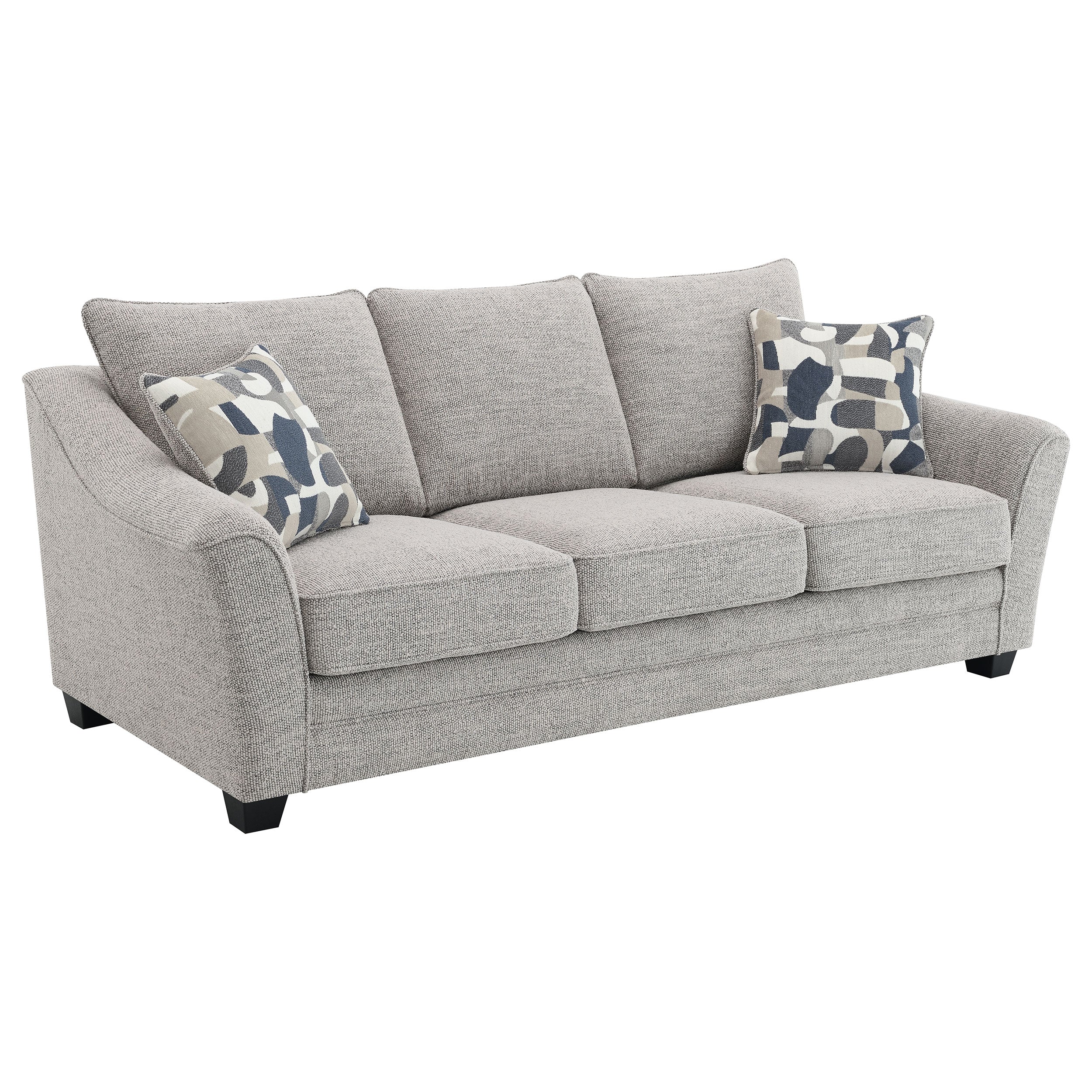 Tomkins - Boucle Upholstered Sofa - Light Gray - Image 14